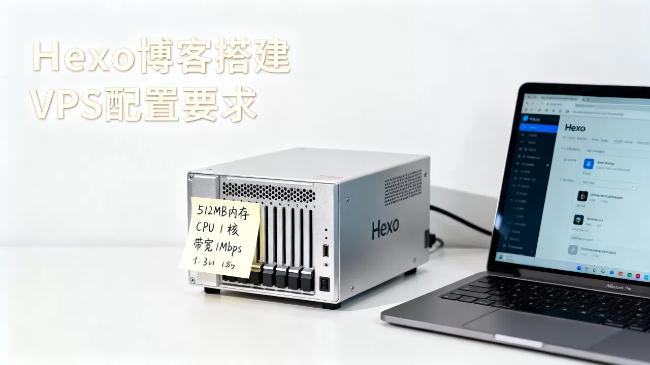 512MB VPS能搭建Hexo博客吗？vps配置要求