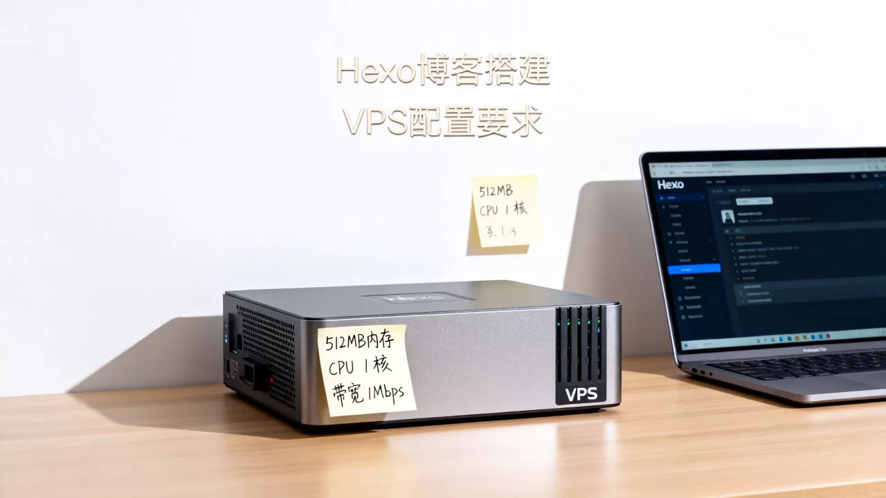 512MB VPS能搭建Hexo博客吗？vps配置要求