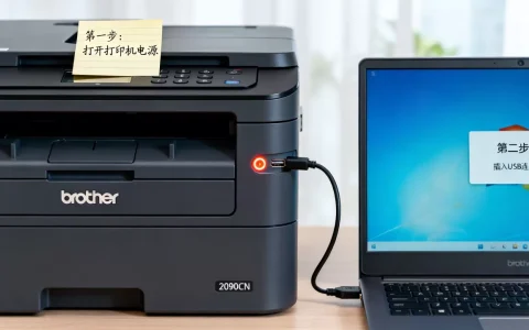 兄弟2090cdn怎么用？兄弟2090cdn打印机连接电脑教程