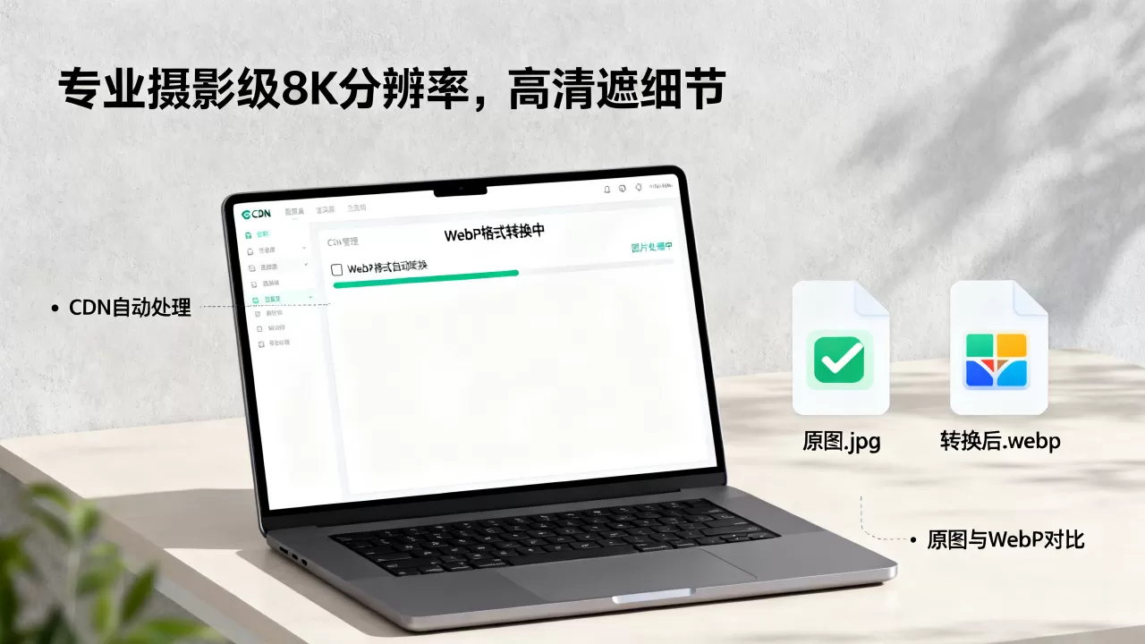 图片CDN如何自动转换WebP格式？WebP格式转换教程