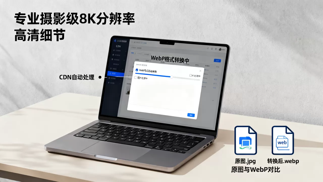 图片CDN如何自动转换WebP格式？WebP格式转换教程