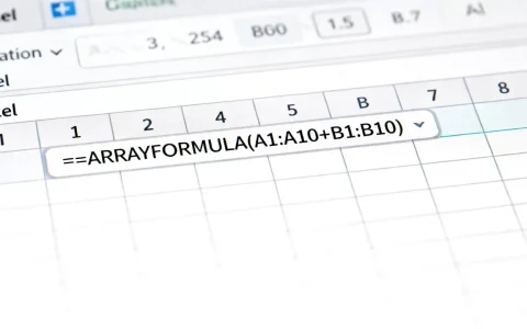 array函数怎么用？array函数在Excel中的用法