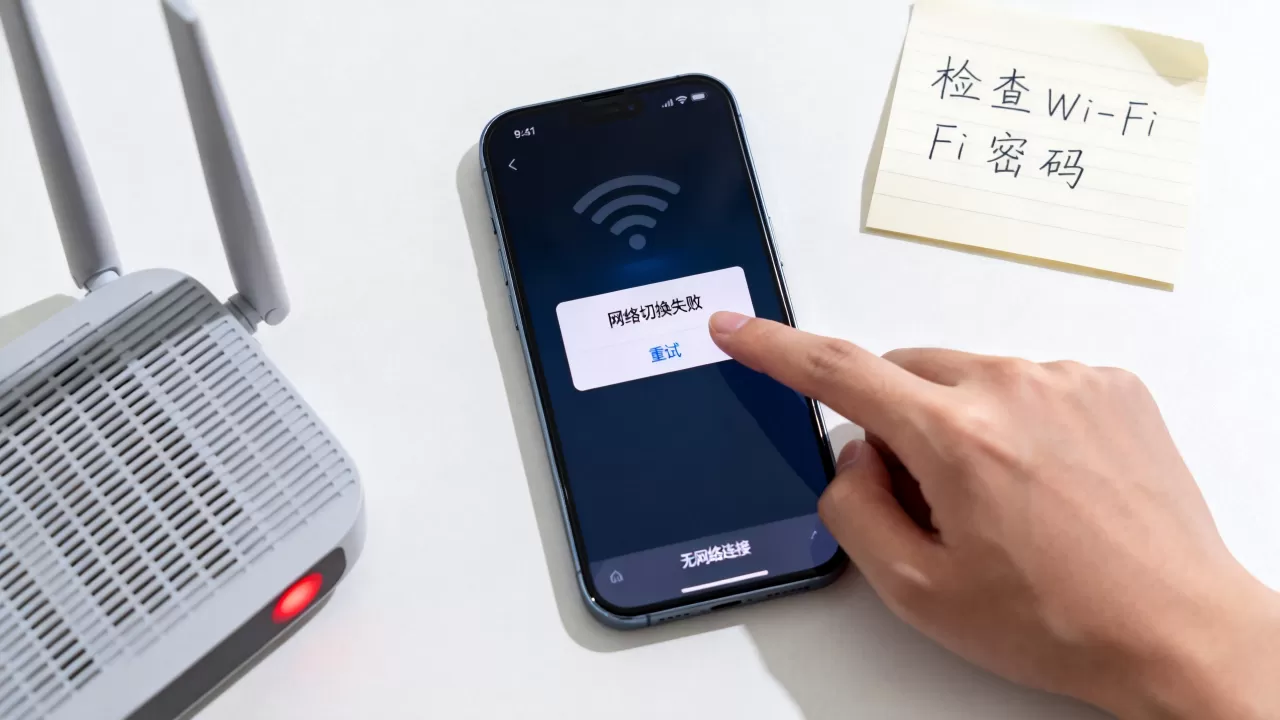 app切换网络失败怎么办?手机切换网络无反应 app切换网络失败怎么办?手机切换网络无反应