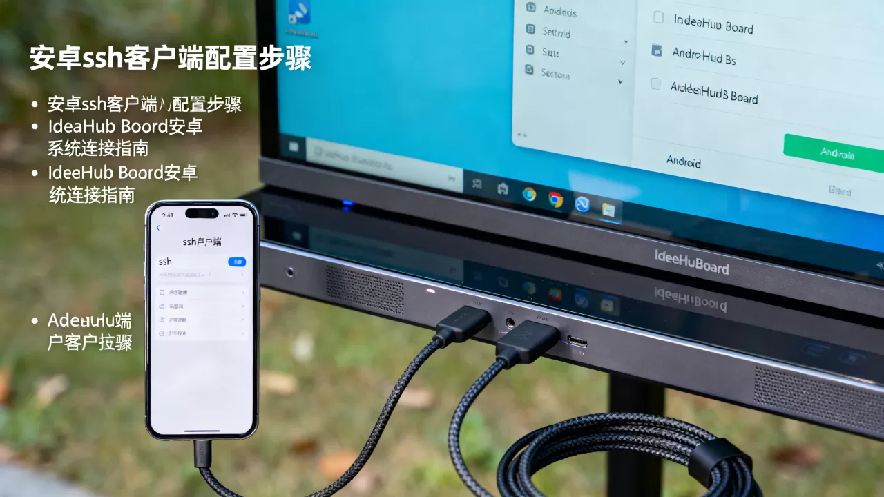 安卓ssh服务器客户端怎么设置?IdeaHub Board安卓配置教程 安卓ssh服务器客户端怎么设置?IdeaHub Board安卓配置教程