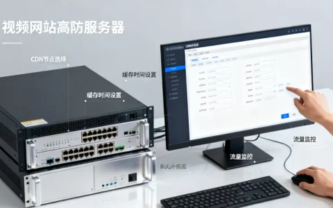 视频网站高防服务器CDN缓存怎么用？视频网站高防服务器CDN缓存配置教程