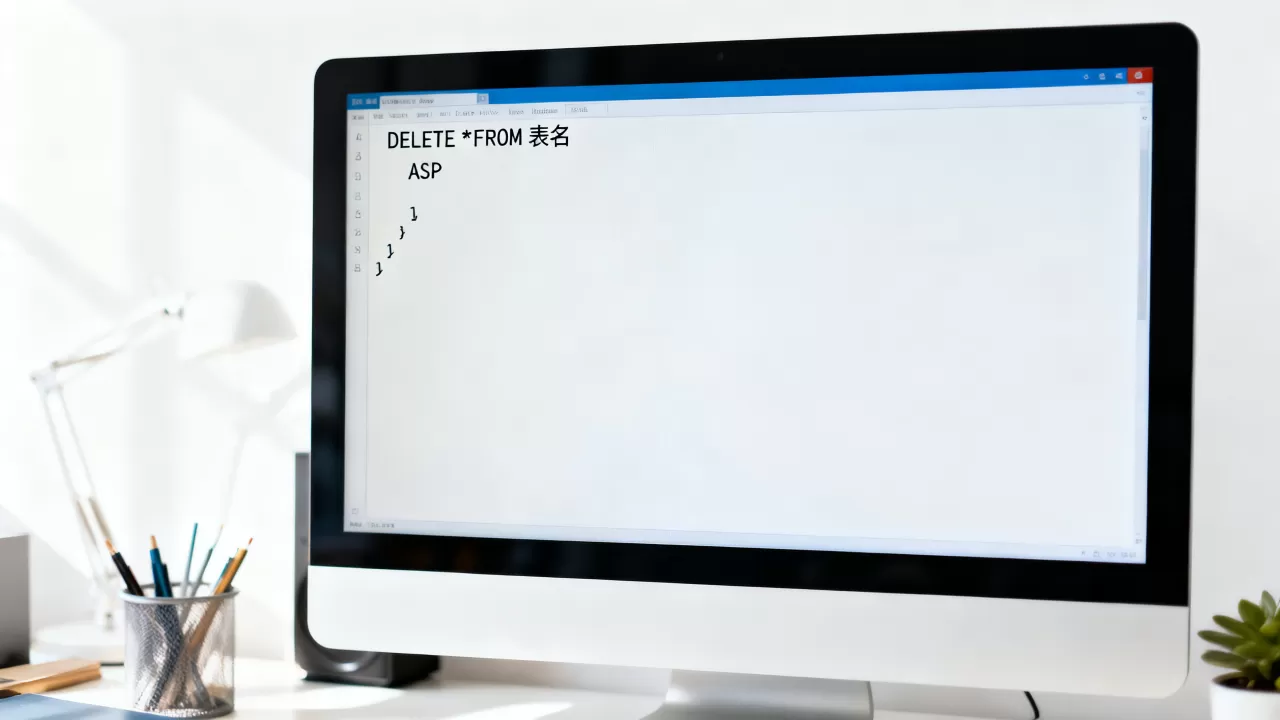 ASP如何清空数据库?asp清空数据库代码 ASP如何清空数据库?asp清空数据库代码