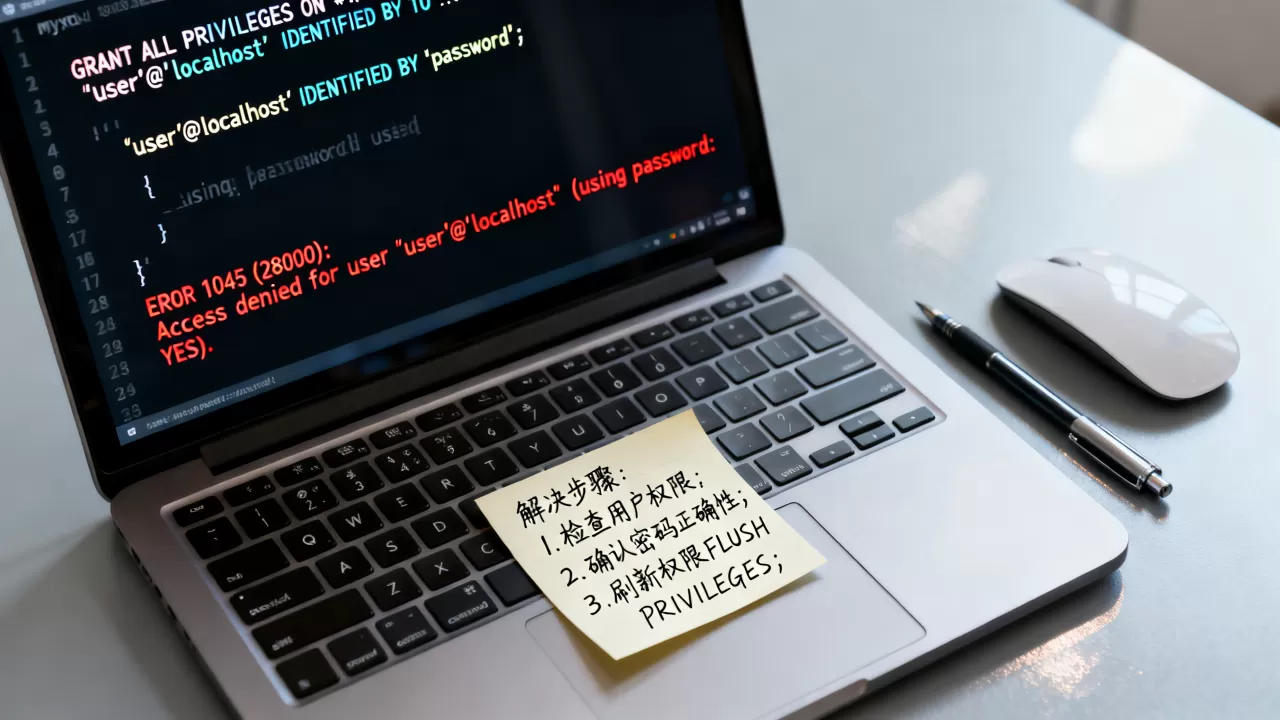 ant安装_GRANT报错如何解决？mysql用户授权命令详解