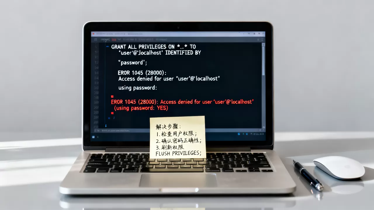 ant安装_GRANT报错如何解决？mysql用户授权命令详解