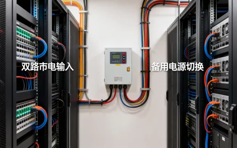 高防服务器机房电力双路市电能防断电吗，服务器双路供电故障切换