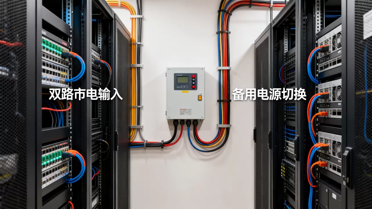 高防服务器机房电力双路市电能防断电吗,服务器双路供电故障切换 高防服务器机房电力双路市电能防断电吗,服务器双路供电故障切换