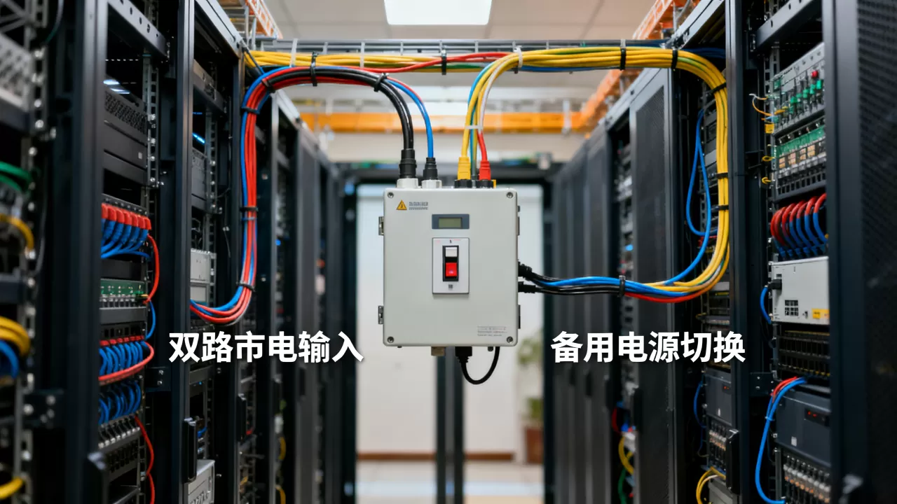 高防服务器机房电力双路市电能防断电吗,服务器双路供电故障切换 高防服务器机房电力双路市电能防断电吗,服务器双路供电故障切换