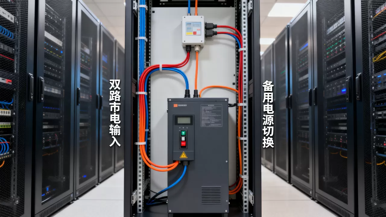 高防服务器机房电力双路市电能防断电吗,服务器双路供电故障切换 高防服务器机房电力双路市电能防断电吗,服务器双路供电故障切换