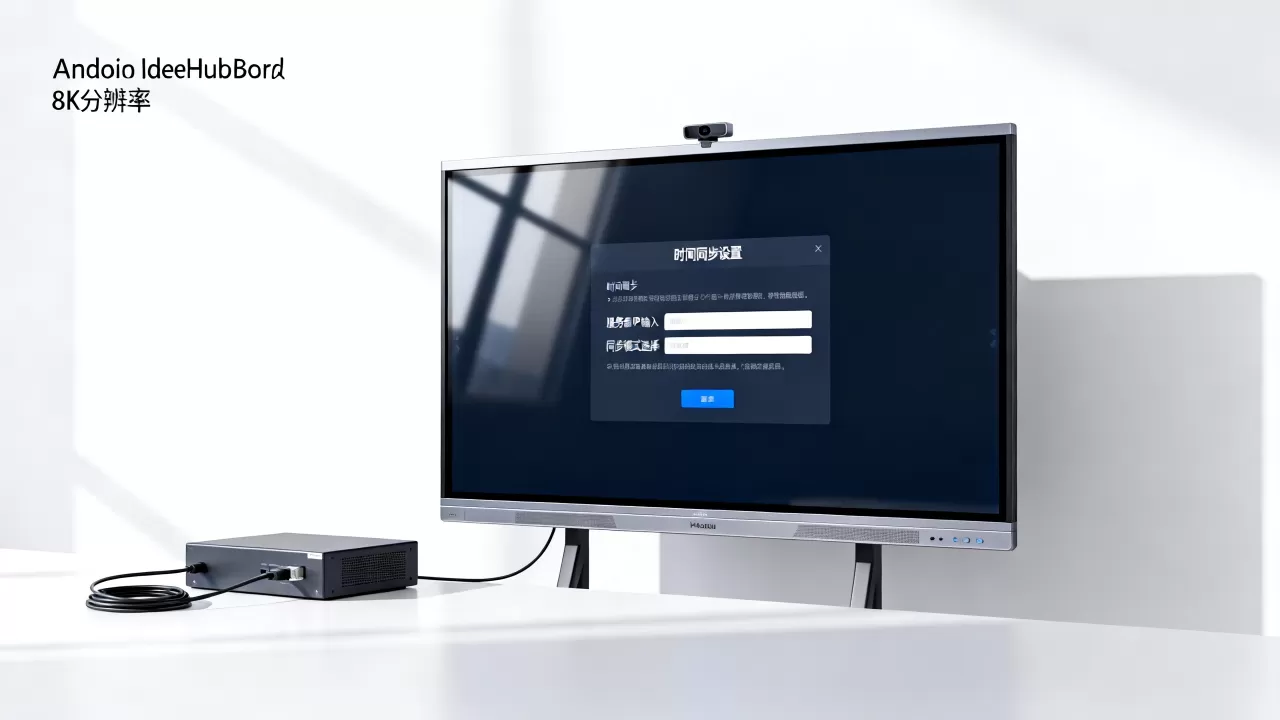 安卓IdeaHub Board时间同步服务器怎么设置？