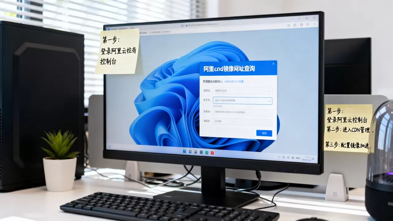 阿里cdn镜像网址怎么找？阿里cdn镜像加速设置教程