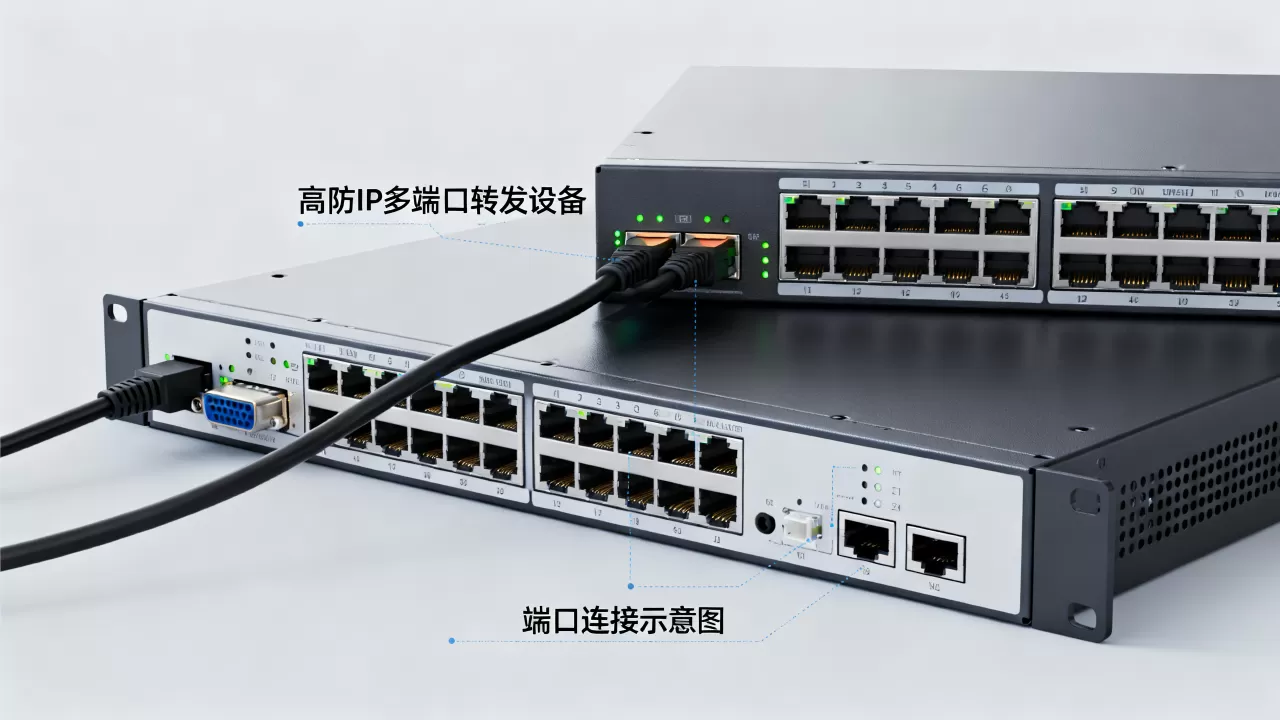 高防IP多端口转发性能如何？高防IP多端口转发延迟多少