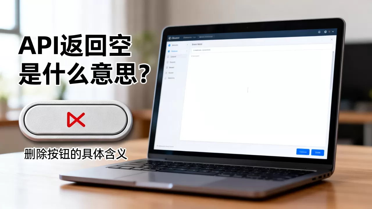 API返回空是什么意思?删除按钮的具体含义 API返回空是什么意思?删除按钮的具体含义