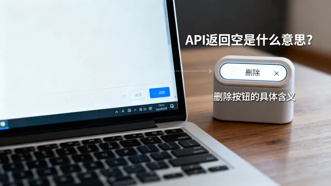 API返回空是什么意思?删除按钮的具体含义 API返回空是什么意思?删除按钮的具体含义