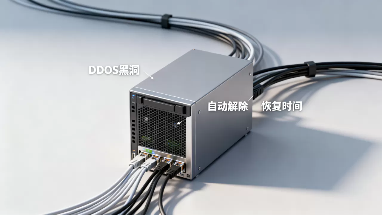 服务器DDoS黑洞多久自动解除?黑洞多久能恢复 服务器DDoS黑洞多久自动解除?黑洞多久能恢复