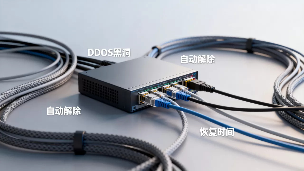 服务器DDoS黑洞多久自动解除?黑洞多久能恢复 服务器DDoS黑洞多久自动解除?黑洞多久能恢复