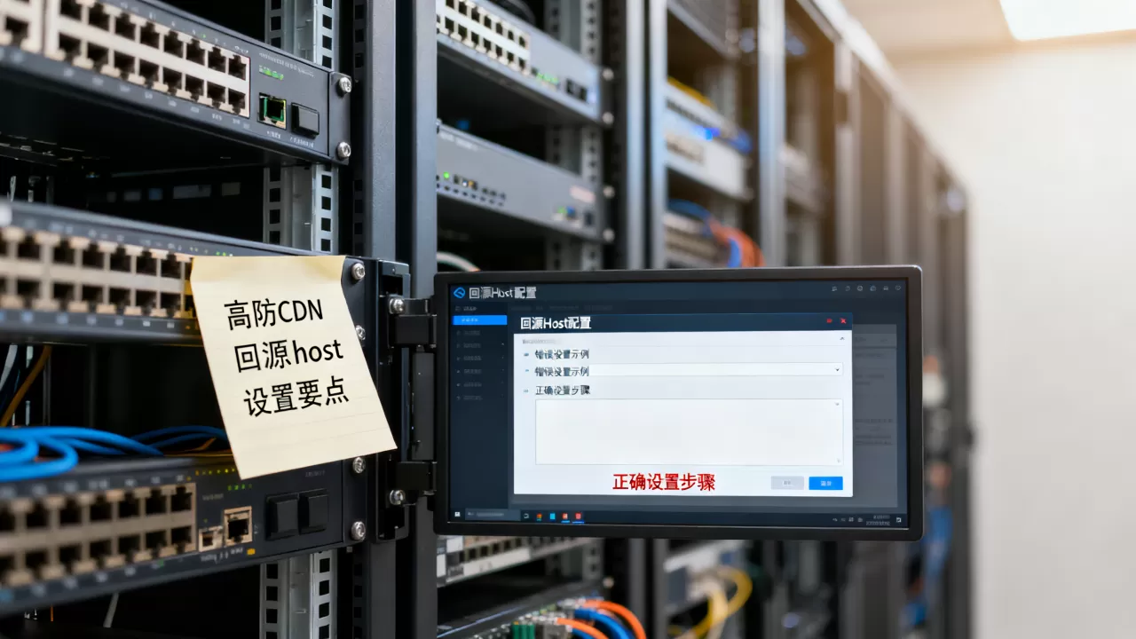 高防CDN回源host设置错误会怎样?如何正确配置回源Host 高防CDN回源host设置错误会怎样?如何正确配置回源Host