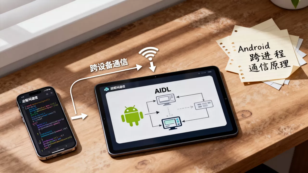 AIDL进程间通信如何设备间通信？Android跨进程通信原理