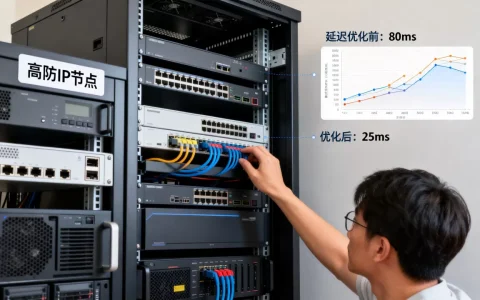 高防IP海外节点回国优化效果好吗？海外服务器延迟高怎么解决