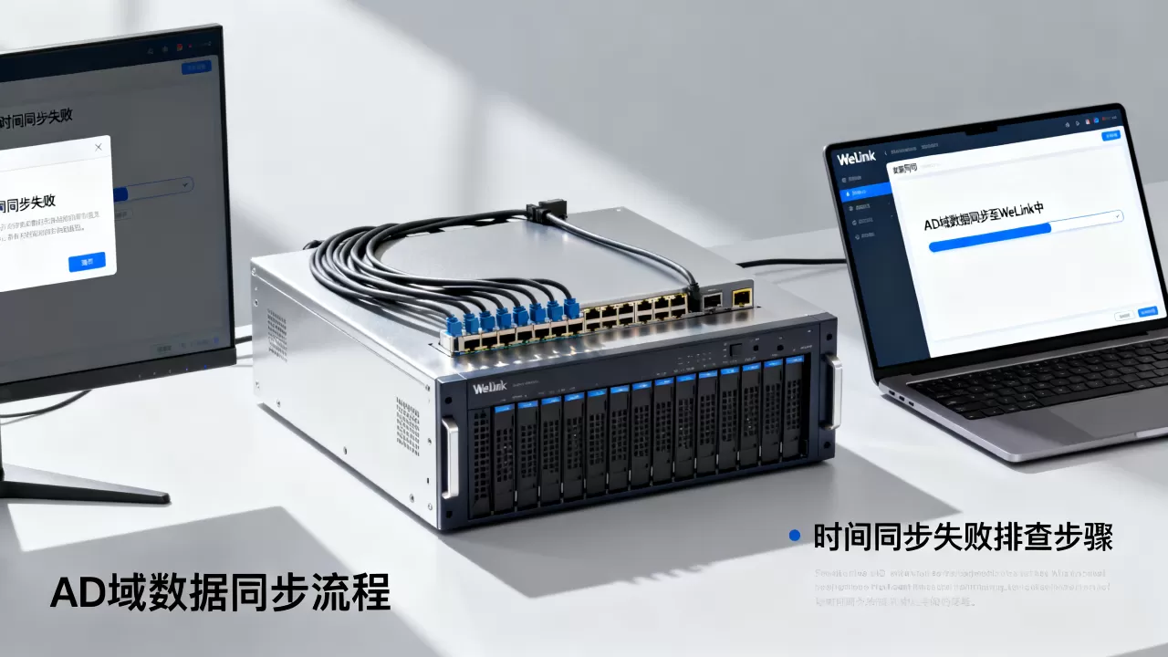 AD域服务器时间同步失败怎么办?如何将AD域数据同步到WeLink AD域服务器时间同步失败怎么办?如何将AD域数据同步到WeLink