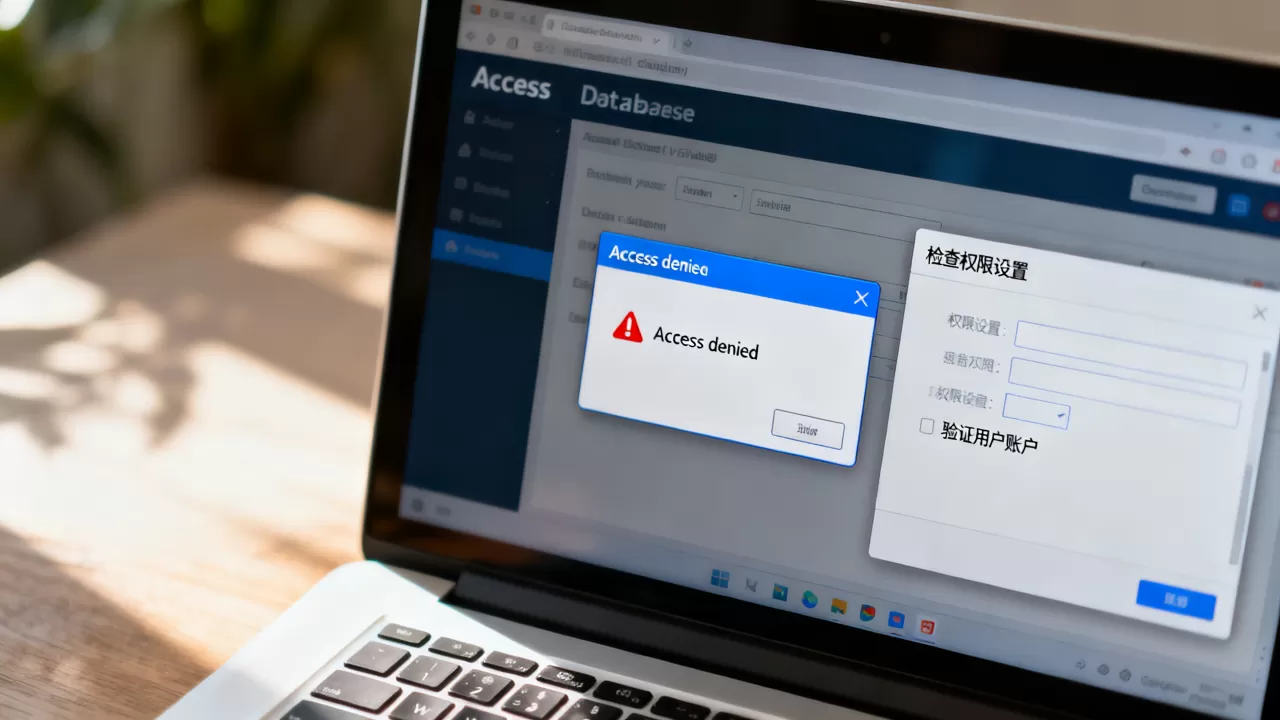 为什么连接Access数据库报错Access denied?如何修复数据库连接权限问题 为什么连接Access数据库报错Access denied?如何修复数据库连接权限问题