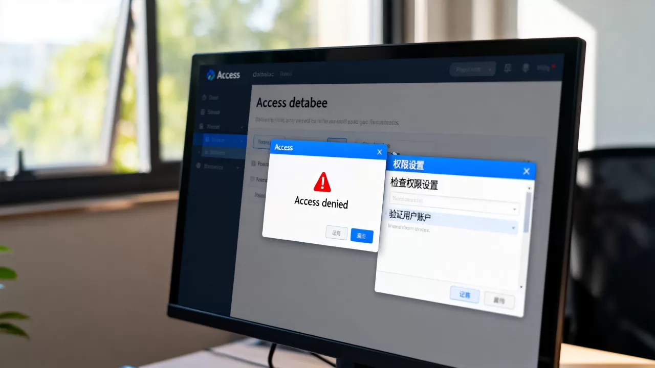 为什么连接Access数据库报错Access denied?如何修复数据库连接权限问题 为什么连接Access数据库报错Access denied?如何修复数据库连接权限问题