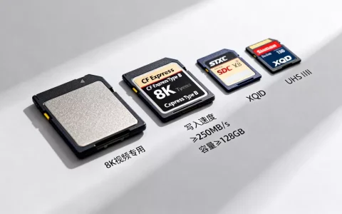 拍8k视频用什么存储卡？8k视频存储卡推荐
