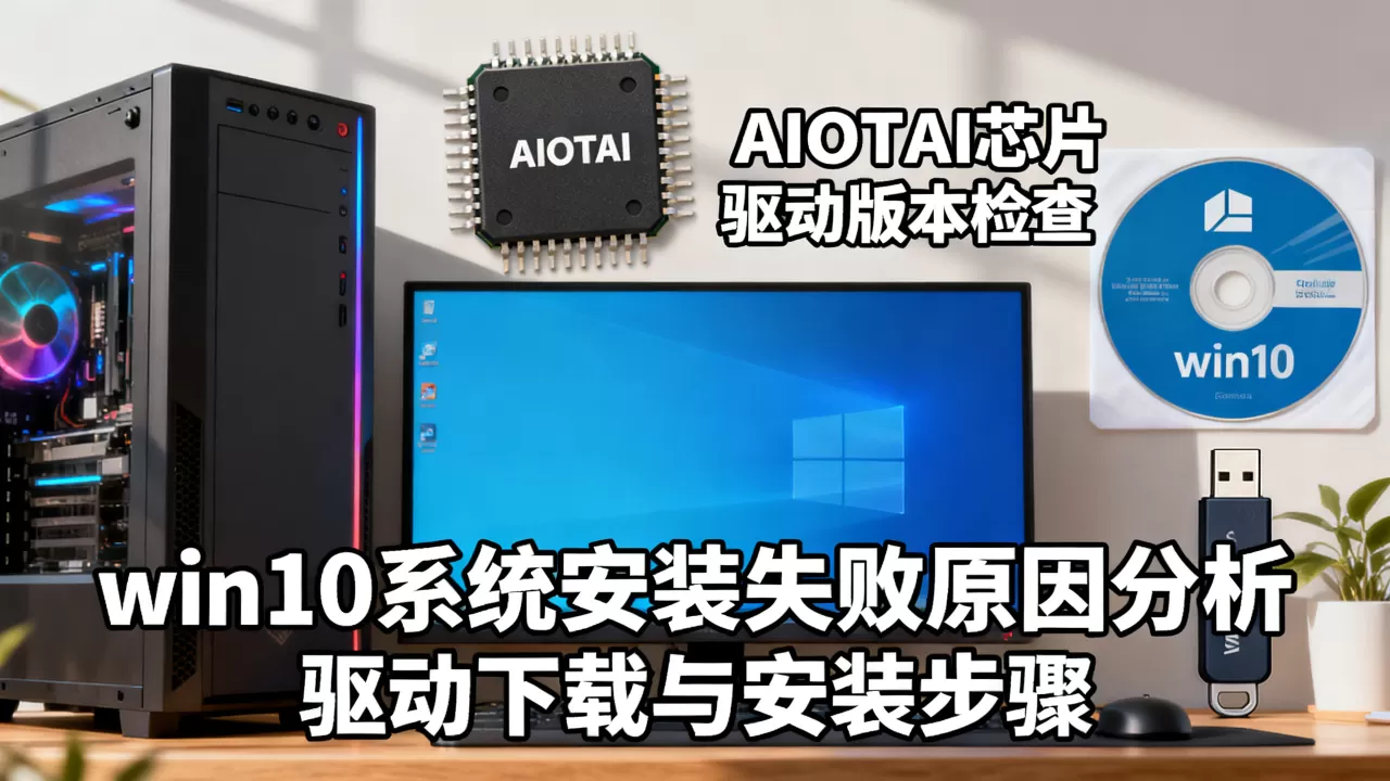 AIOTAI芯片驱动是什么?win10系统安装失败解决方法 AIOTAI芯片驱动是什么?win10系统安装失败解决方法