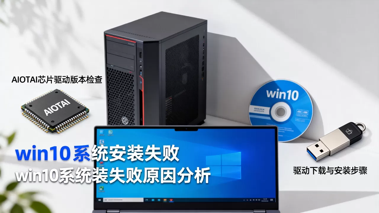 AIOTAI芯片驱动是什么?win10系统安装失败解决方法 AIOTAI芯片驱动是什么?win10系统安装失败解决方法