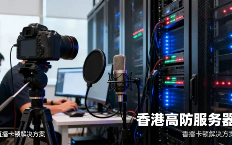 香港高防服务器直播方案好用吗？直播卡顿怎么解决