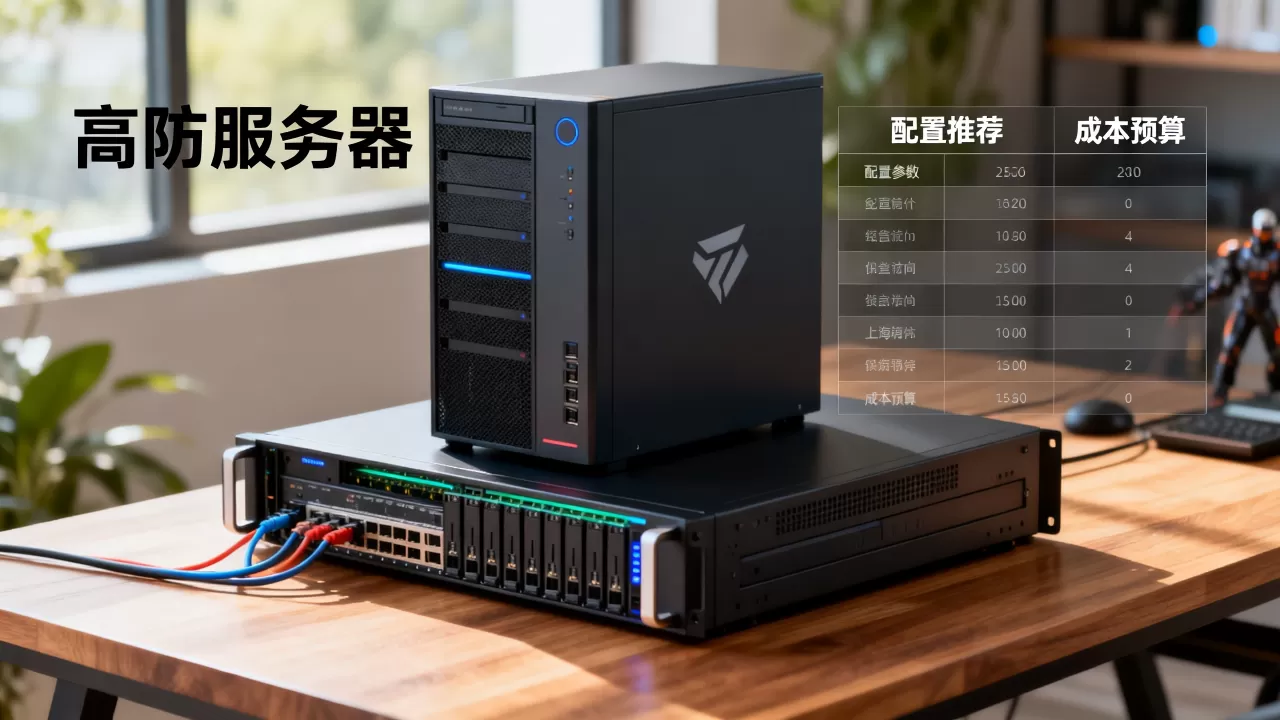 游戏行业高防服务器成本预算多少？高防服务器价格及配置推荐