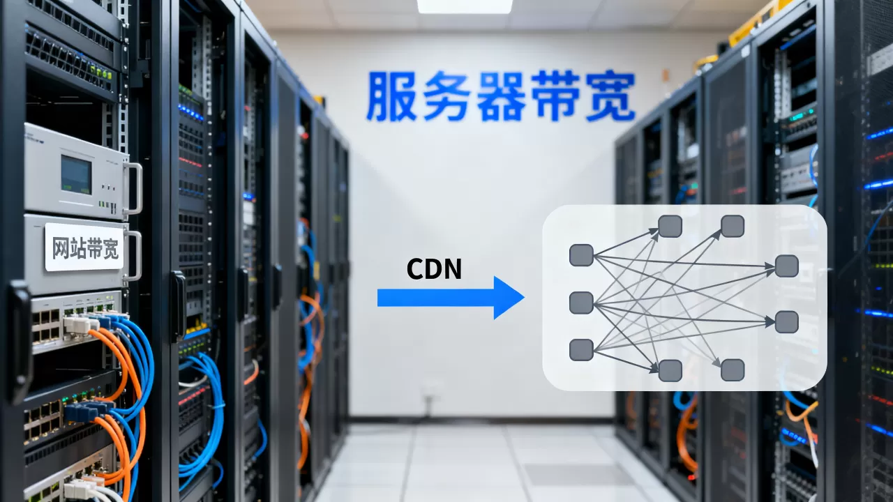 CDN和网站带宽有什么区别?CDN能降低服务器带宽吗 CDN和网站带宽有什么区别?CDN能降低服务器带宽吗
