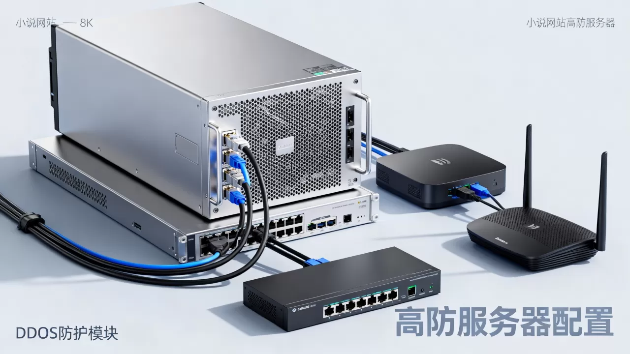 小说网站高防服务器怎么配置？小说网站高防服务器配置方案