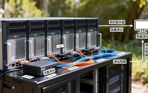 高防服务器如何隐藏源站？高防服务器源站隐藏原理