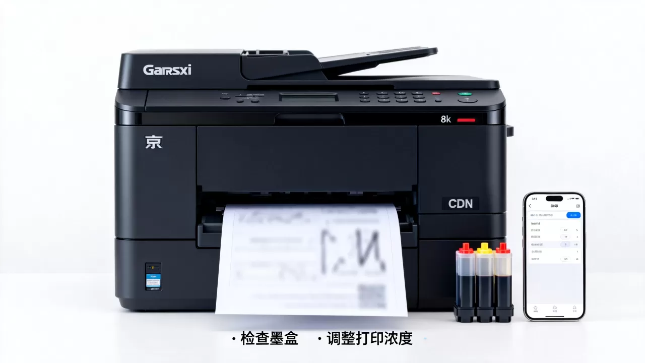 京瓷CDN打印很淡怎么办?打印机打印字迹模糊不清 京瓷CDN打印很淡怎么办?打印机打印字迹模糊不清