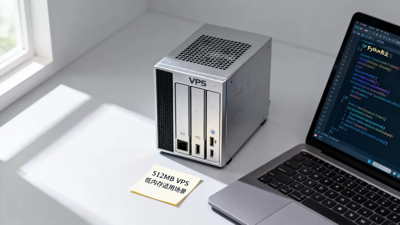512MB VPS跑Python爬虫卡吗？低内存VPS适合做什么