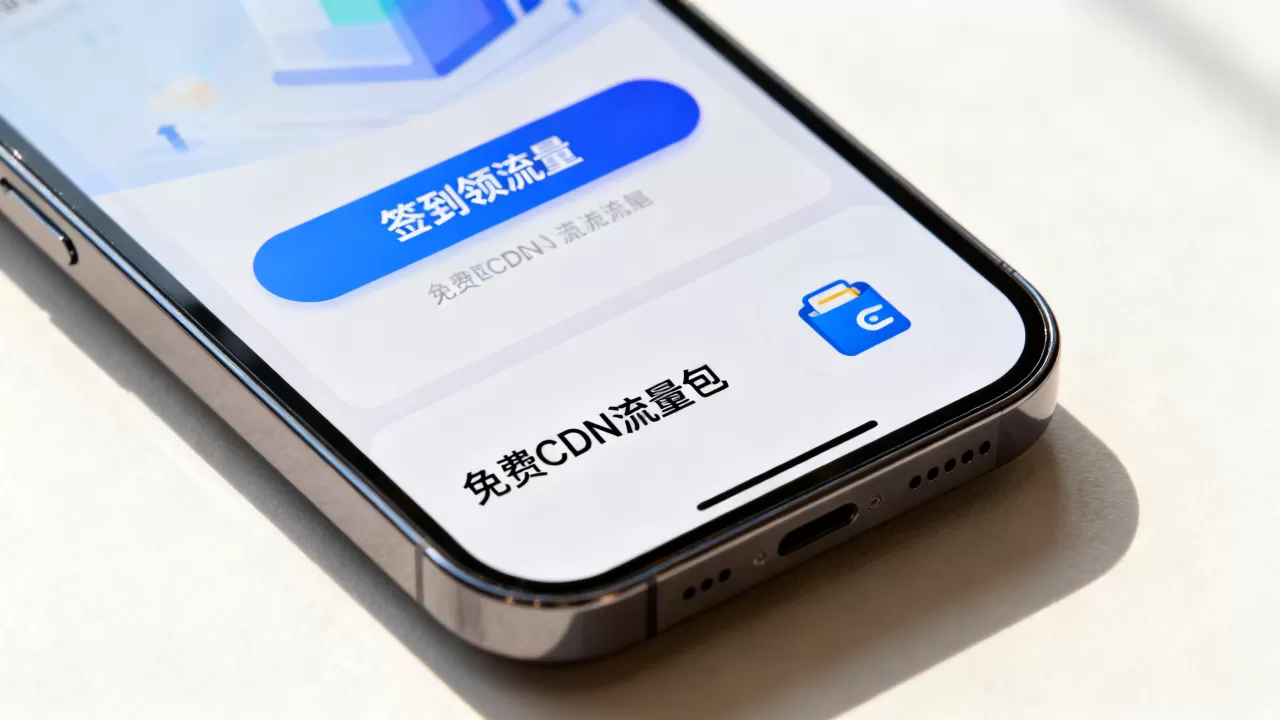 签到送流量CDN真的免费吗？如何领取免费CDN流量包