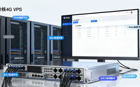 2核4G VPS跑Redis集群性能如何？Redis集群配置优化方案