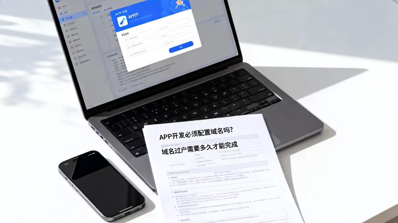 APP开发必须配置域名吗？域名过户需要多久才能完成