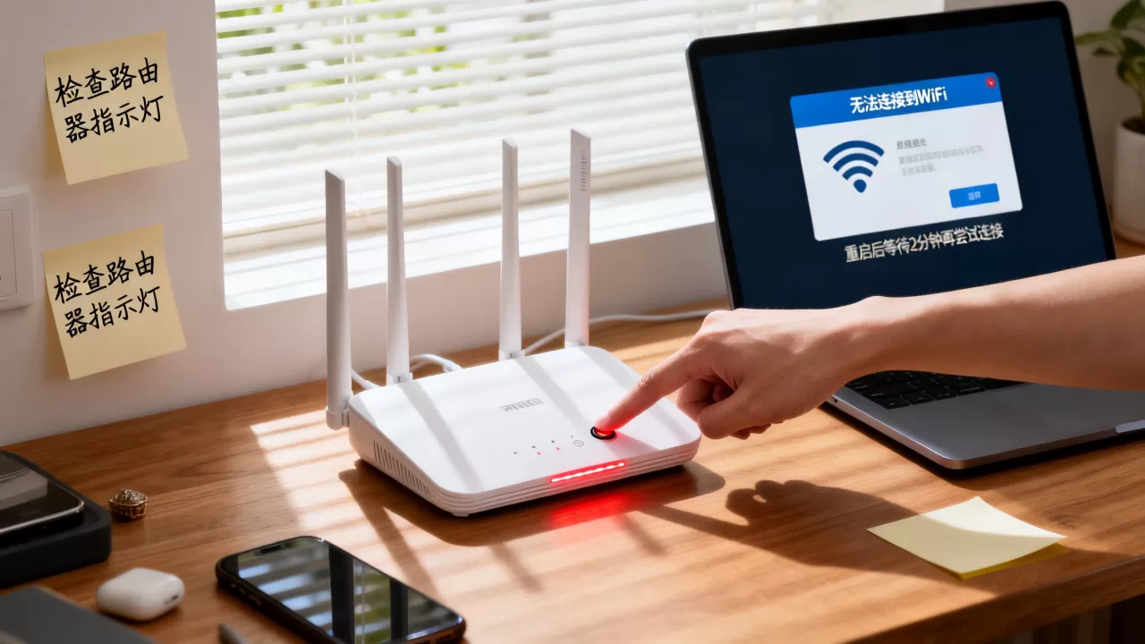 电脑路由器关了没网络怎么办?路由器重启后无法连接WiFi 电脑路由器关了没网络怎么办?路由器重启后无法连接WiFi
