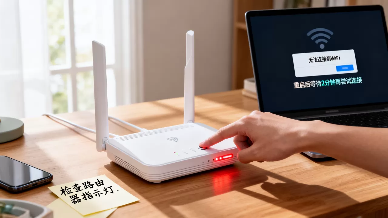 电脑路由器关了没网络怎么办?路由器重启后无法连接WiFi 电脑路由器关了没网络怎么办?路由器重启后无法连接WiFi
