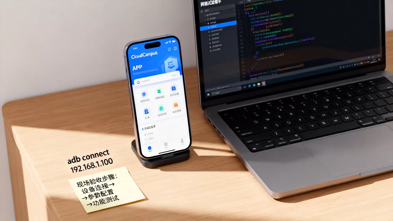 安卓网络调试助手代码怎么写?CloudCampus APP现场验收教程 安卓网络调试助手代码怎么写?CloudCampus APP现场验收教程