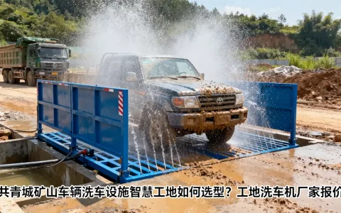 共青城矿山车辆洗车设施智慧工地如何选型？工地洗车机厂家报价