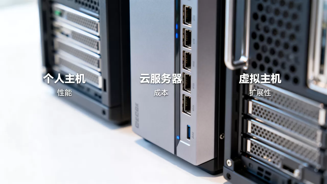 个人主机和云服务器怎么选？云服务器和虚拟主机区别