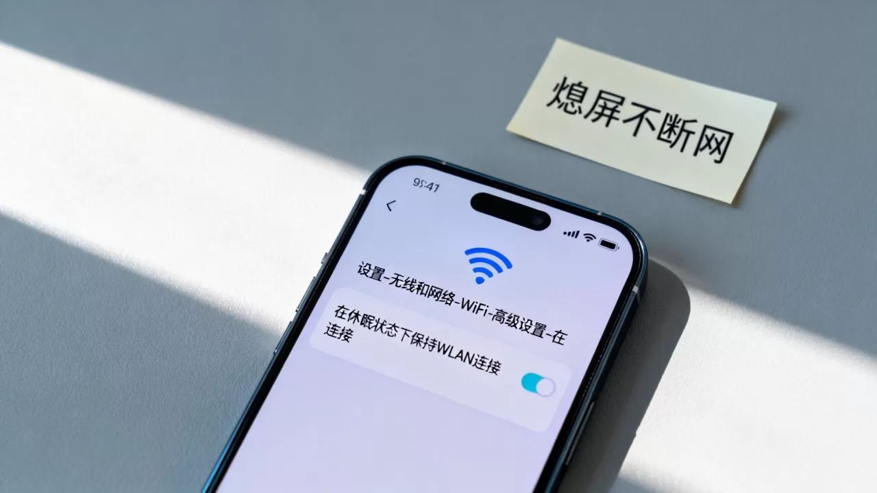 手机一关屏幕就断网怎么办?手机熄屏后自动断开WiFi解决方法 手机一关屏幕就断网怎么办?手机熄屏后自动断开WiFi解决方法
