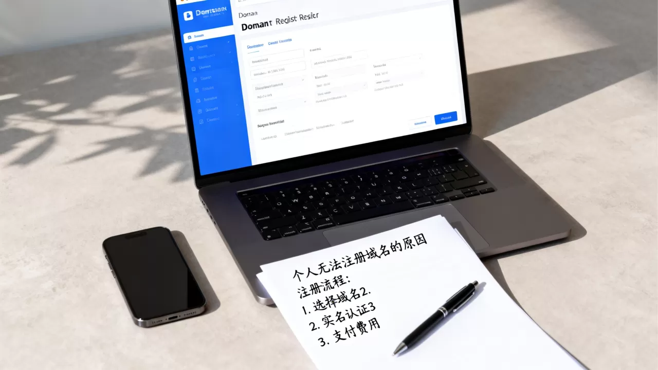 个人为什么不能申请注册域名?个人如何注册域名 个人为什么不能申请注册域名?个人如何注册域名