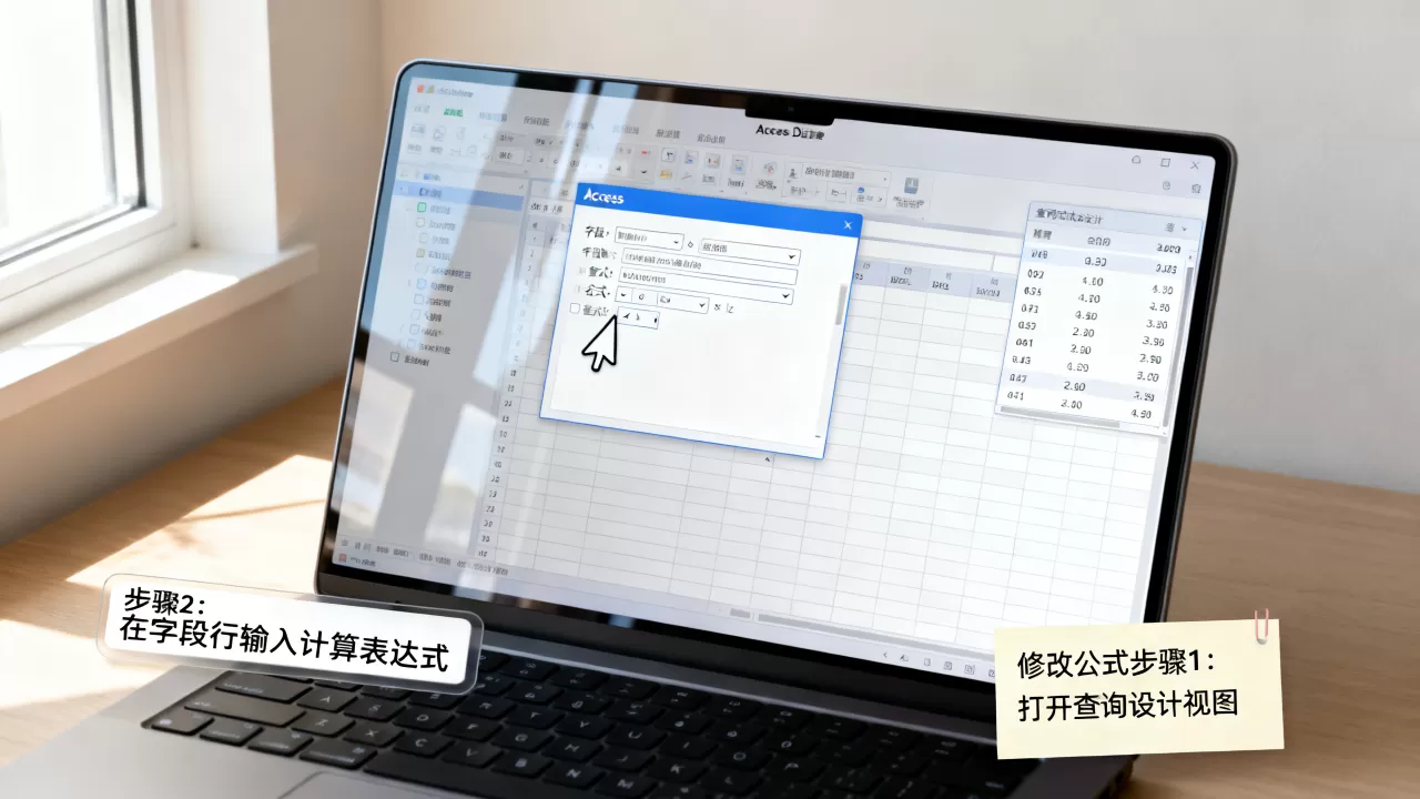 Access数据库修改公式怎么操作?Access数据库公式计算教程 Access数据库修改公式怎么操作?Access数据库公式计算教程